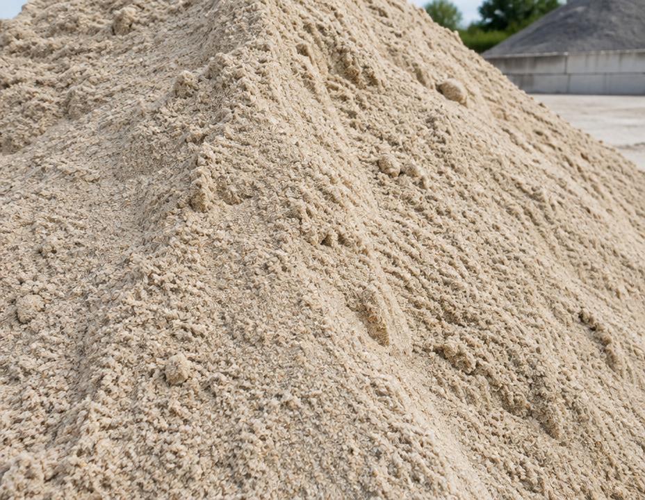 Piasek – materiały sypkie